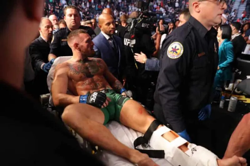 Conor McGregor is done! Image