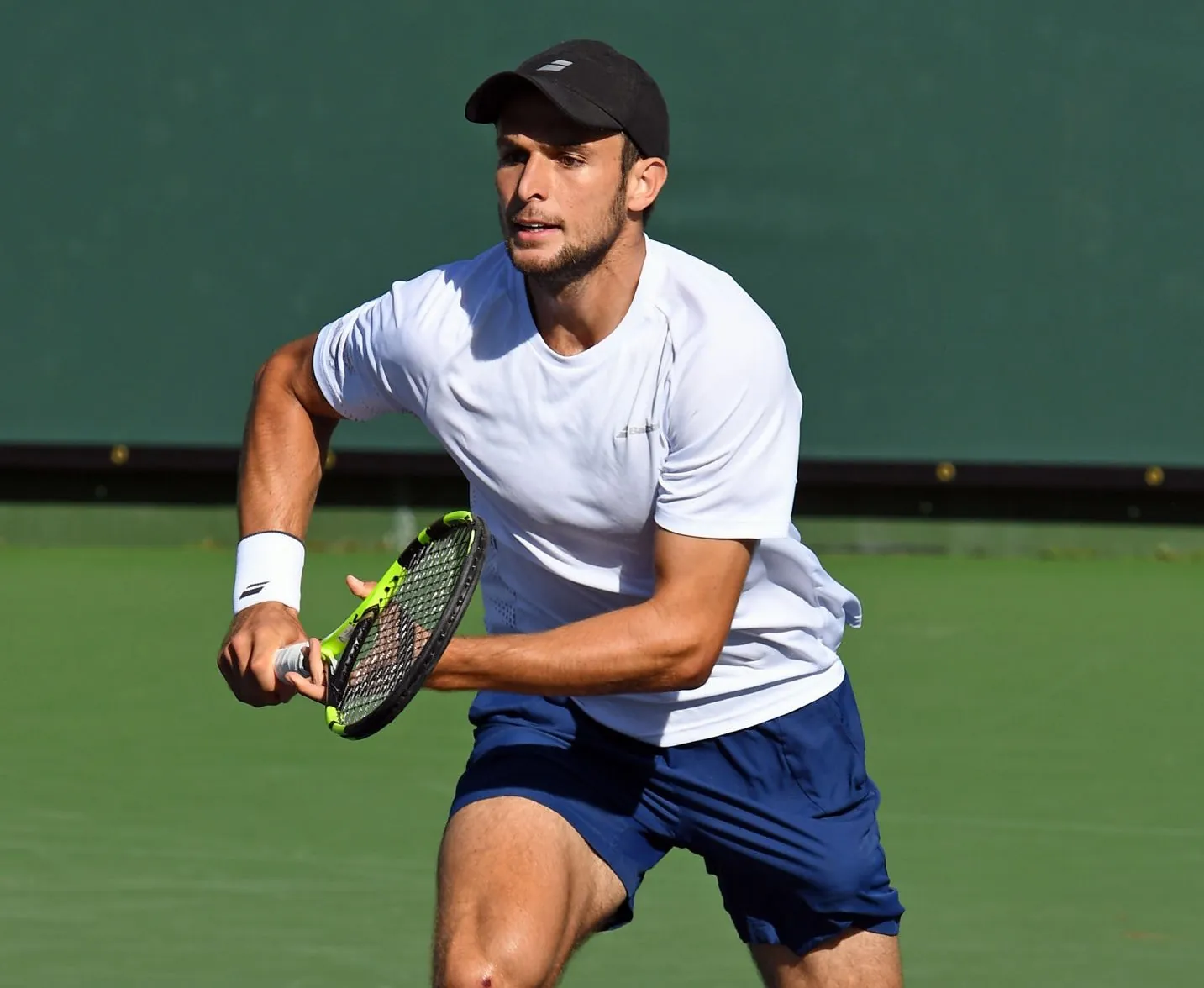 Australian wildcard Aleksandar Vukic pulls off an impressive first round upset Image