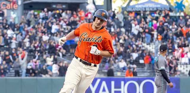 Giants make MLB history with three players having six RBIs in a single game Image