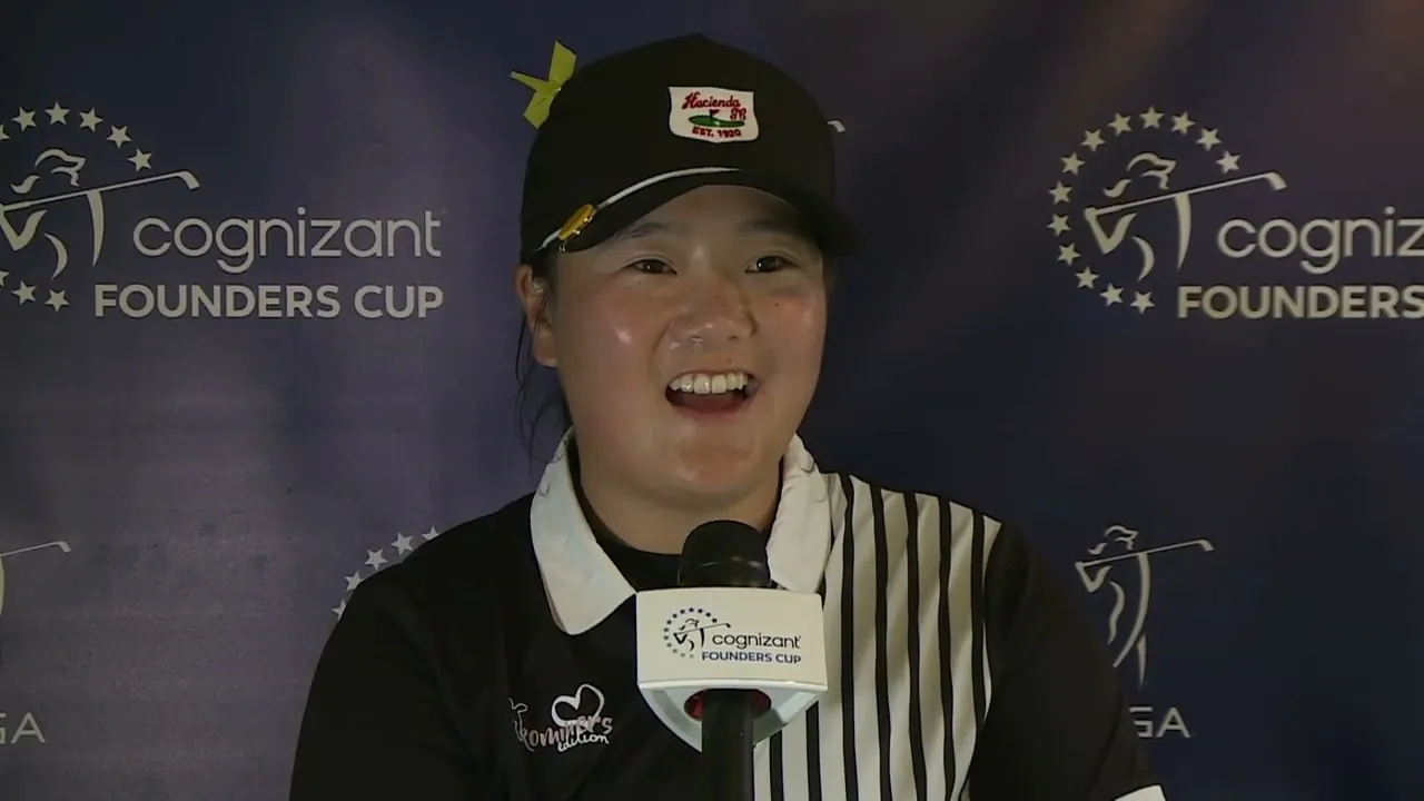 Allisen Corpuz and Angel Yin lead after round 3 of 2023 Chevron Championship Image