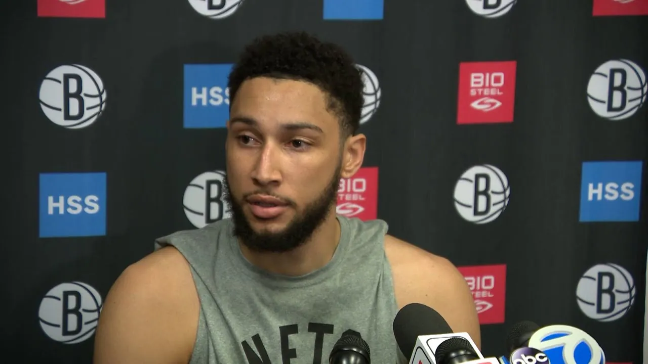 Nets point guard Ben Simmons out for the season with a back injury Image