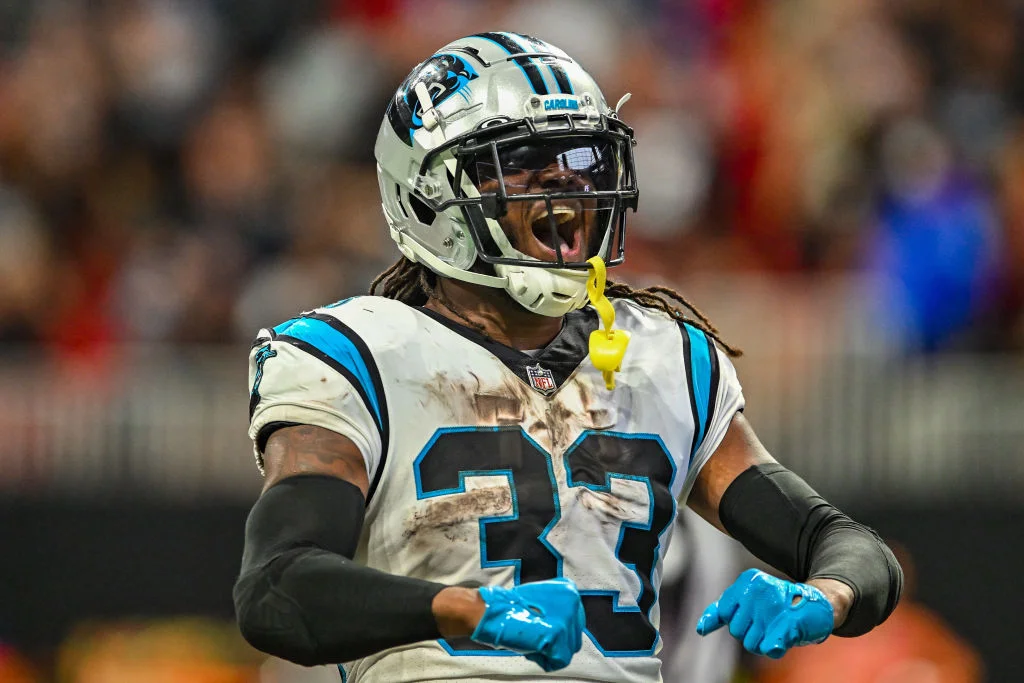 D’Onta Foreman emerging as Panthers no.1 back after the McCaffrey trade Image