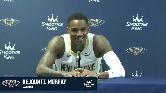 Pelicans guard Dejounte Murray out with a broken hand Image