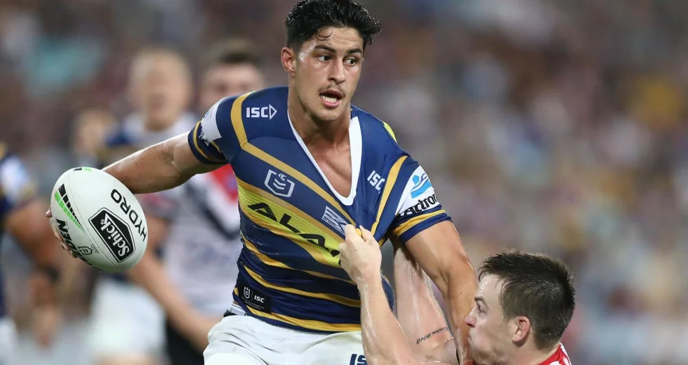 Dylan Brown ‘didn’t realise’ Eels were dead last. Then he turned on the telly Image