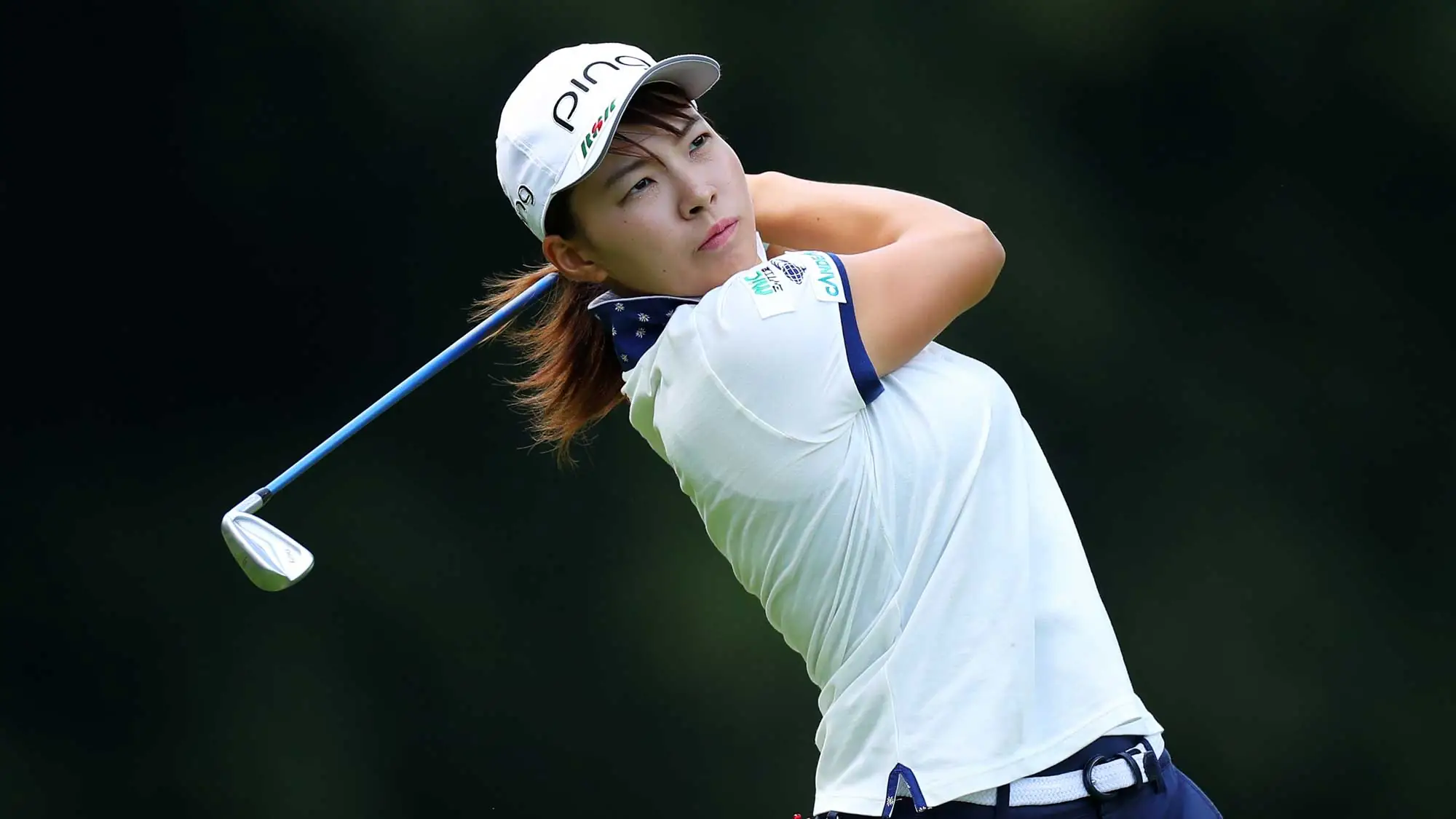 Hinako Shibuno leads the midway point of the 2022 Chevron Championship Image