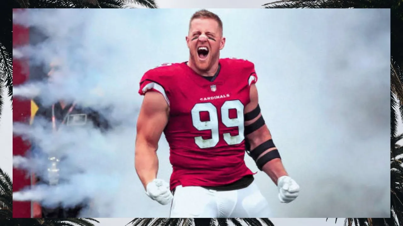 Cardinals defensive end J.J. Watt out for the year after a shoulder injury Image