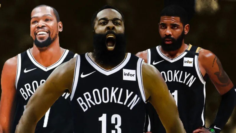 Nets’ big three come up big against Boston Image