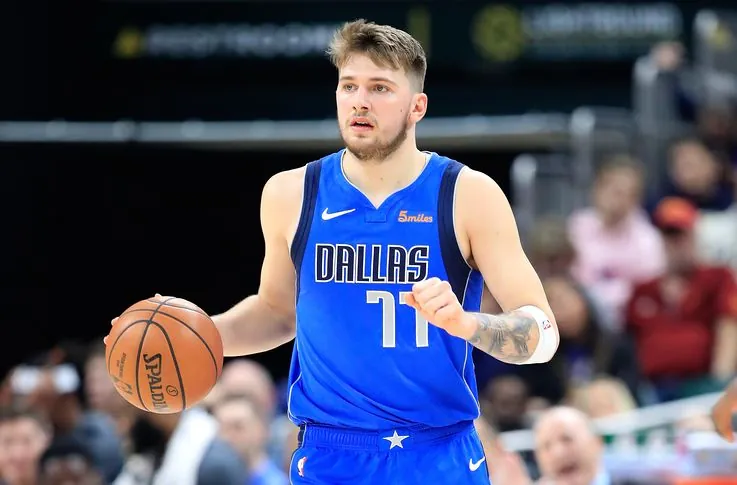 Mavericks guard Luka Doncic out long term with calf strain Image