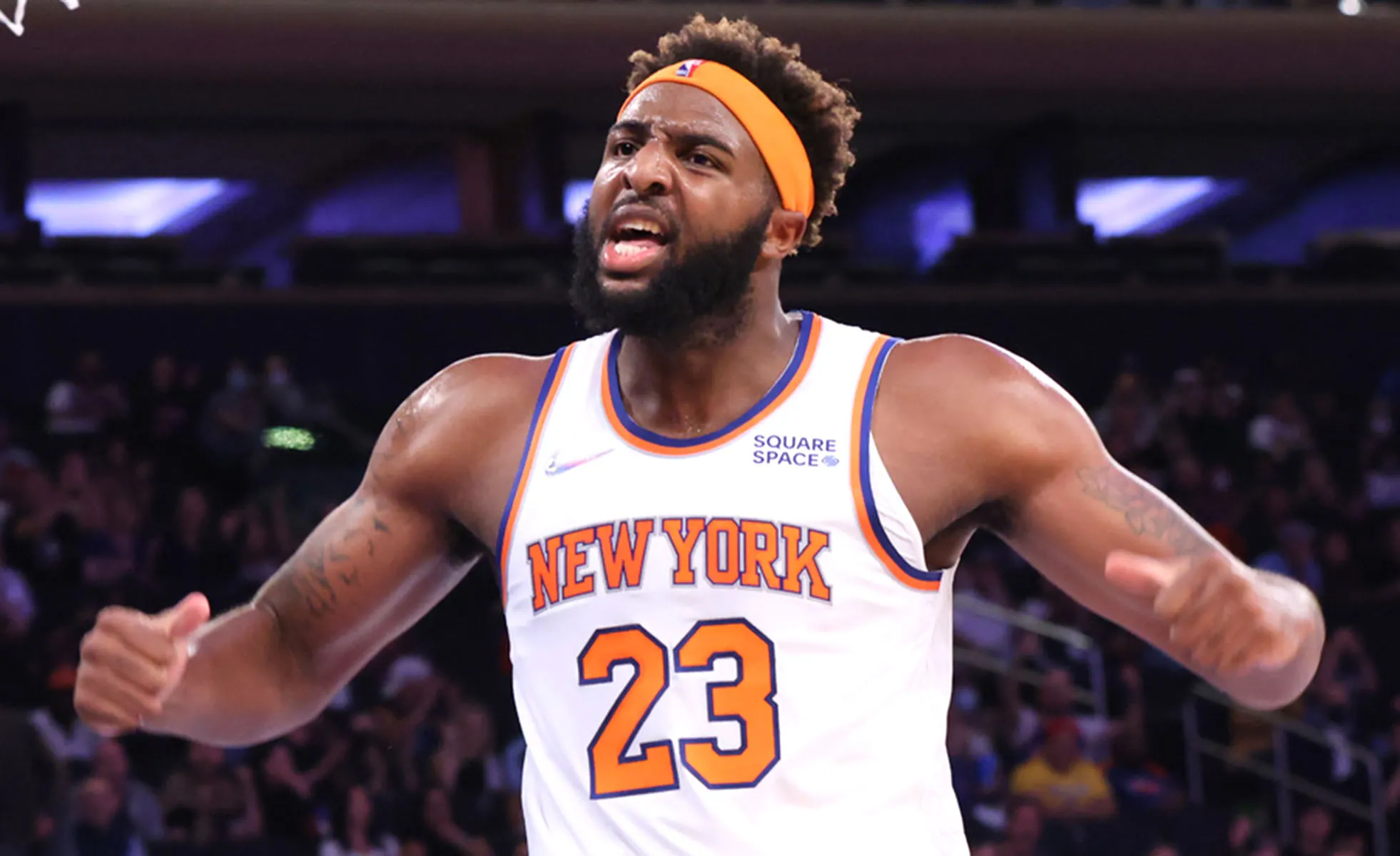 Knicks center Mitchell Robinson out two months with ankle injury Image