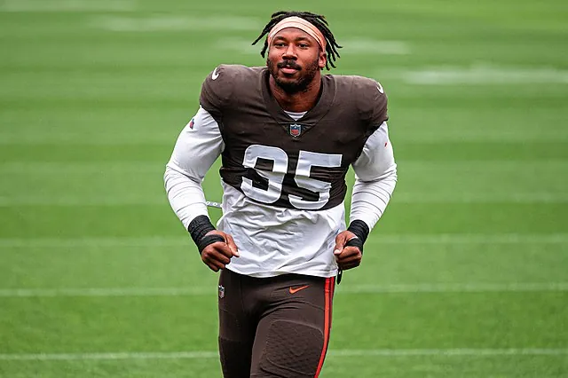 Browns trade Myles Garrett to Rams for Jared Verse and draft picks Image