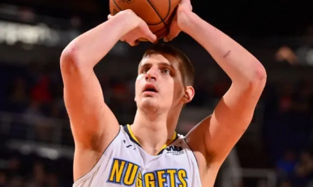 Nikola Jokic becomes third NBA player with 40 points, 25 rebounds, 10 assists in a game Image