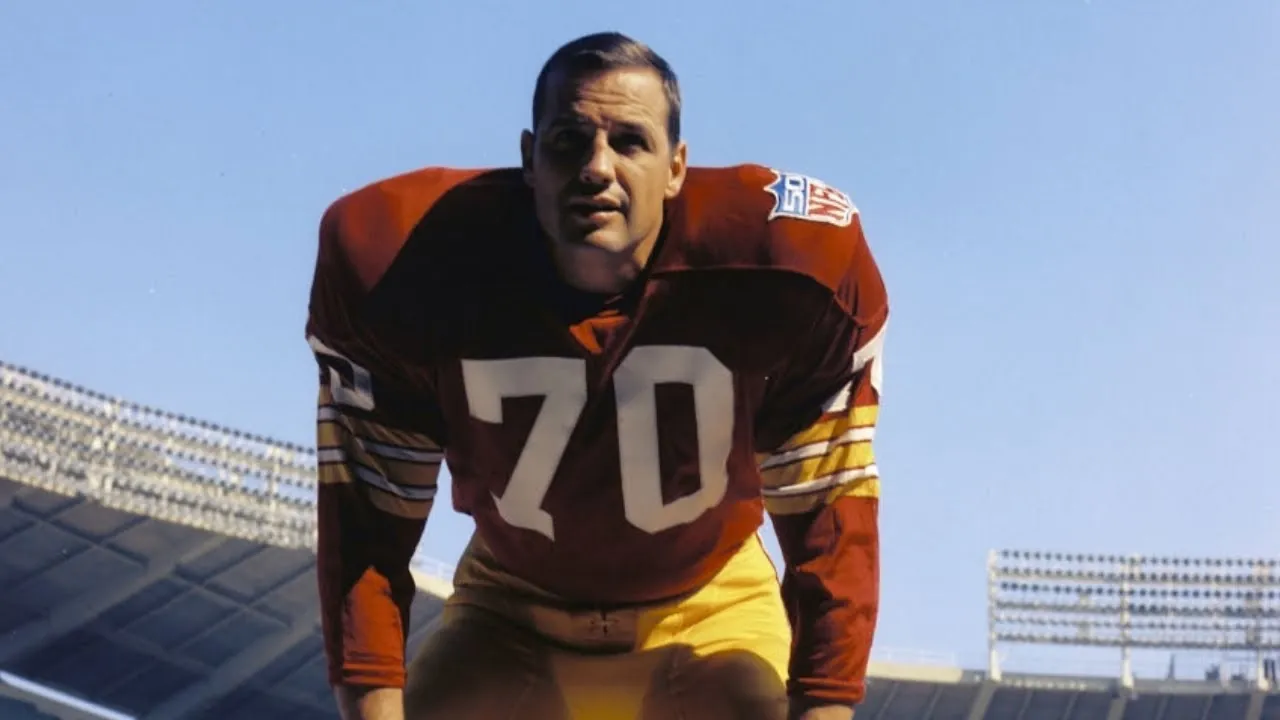 NFL Hall of Fame linebacker Sam Huff passes away at age 87 Image