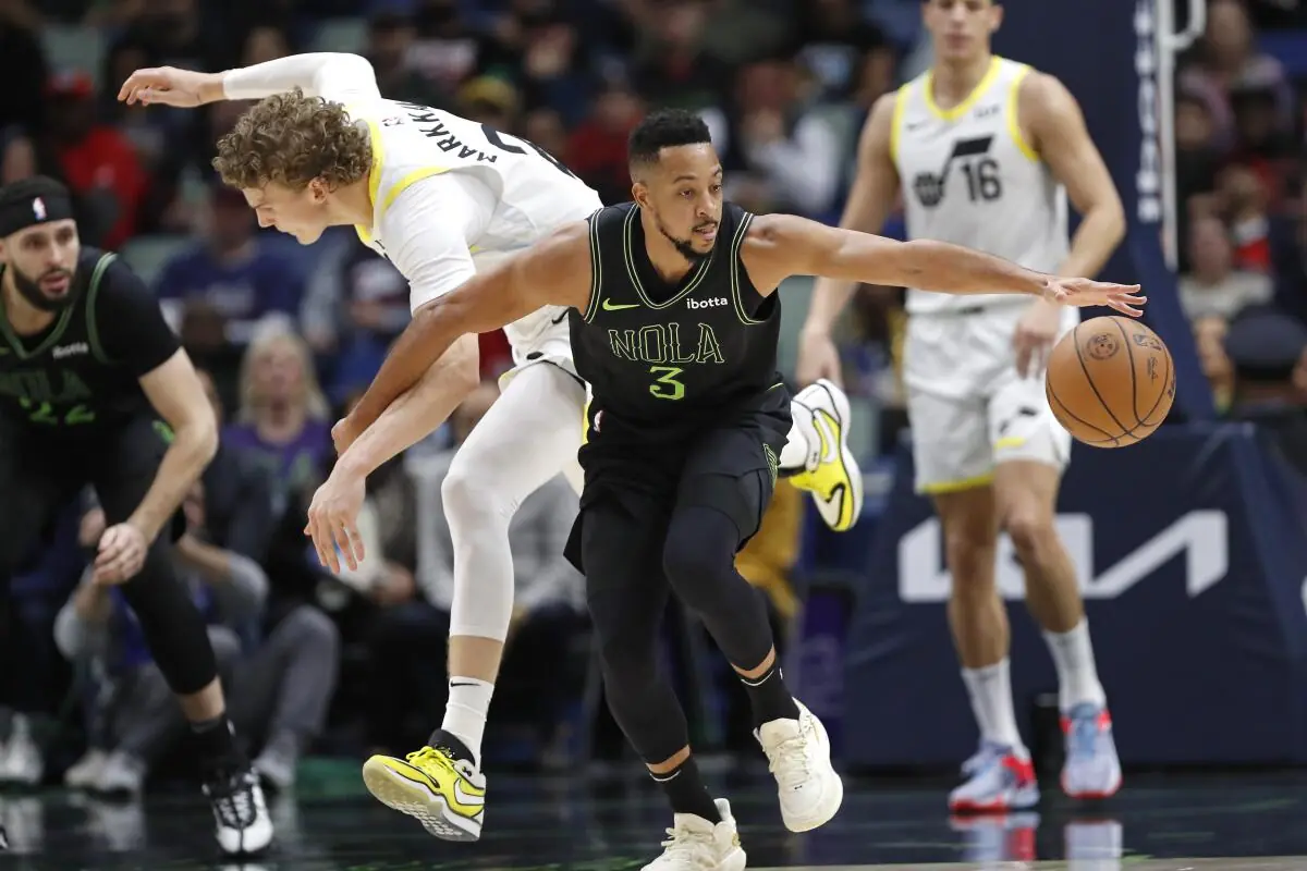 Pelicans go off for franchise-record 153 in win over Jazz Image