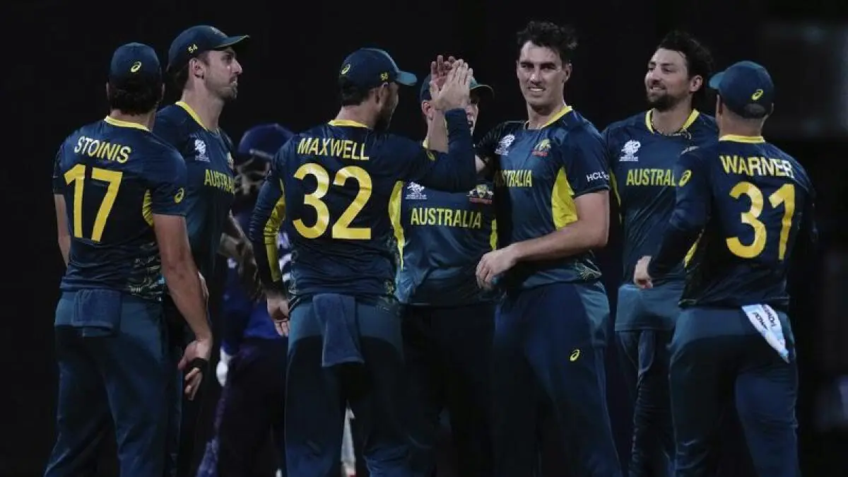 Australia trounce Namibia, remain perfect at T20 World Cup Image