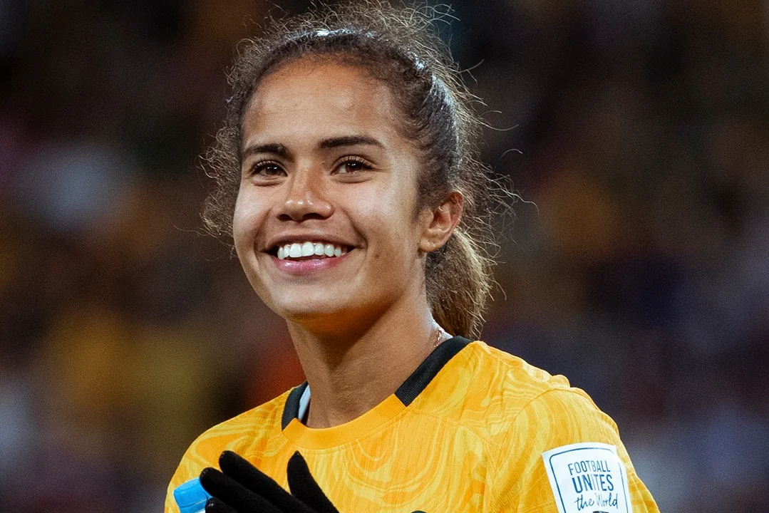 ‘What was I doing?’ Cheeky Fowler on THAT Almeida block in Matildas epic Image