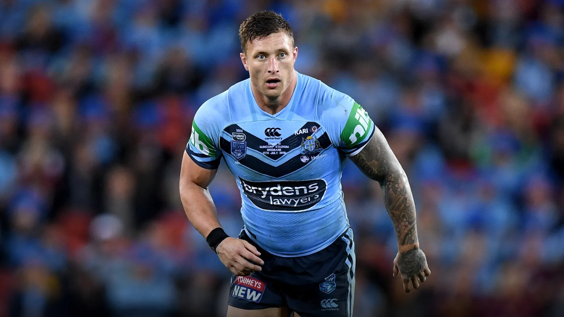 ‘I have one job, that’s it’: Tariq Sims to stamp Origin authority as Blues enforcer Image