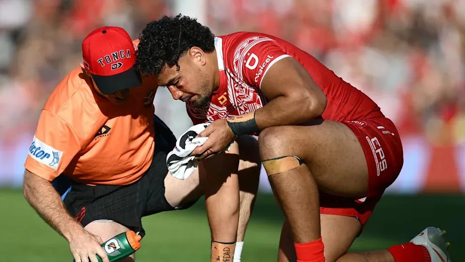 Katoa in hospital recovering from seizure activity, brain bleeding Image