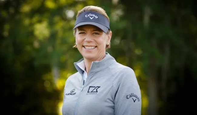 Looking back at Annika Sorenstam at the 2003 Colonial Image