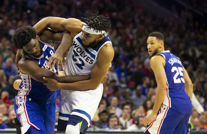 Embiid, Simmons & Towns Involved In NBA Brawl Image