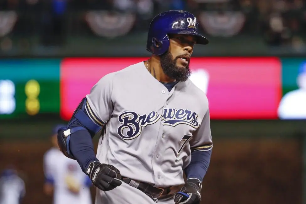Nationals sign Eric Thames from the Brewers Image