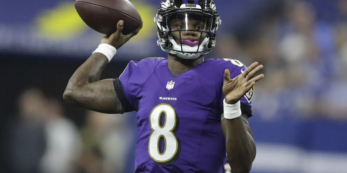 Lamar Jackson Sets NFL Record For Most Rushing Yards By A Quarterback In A Single Season Image