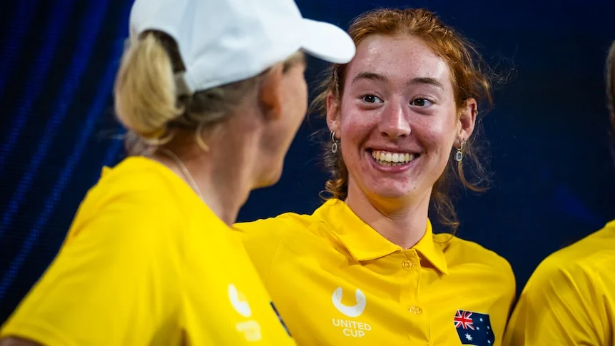 Aussie next gen arrives with teen ace Joint sealing first women’s home seed since Barty Image