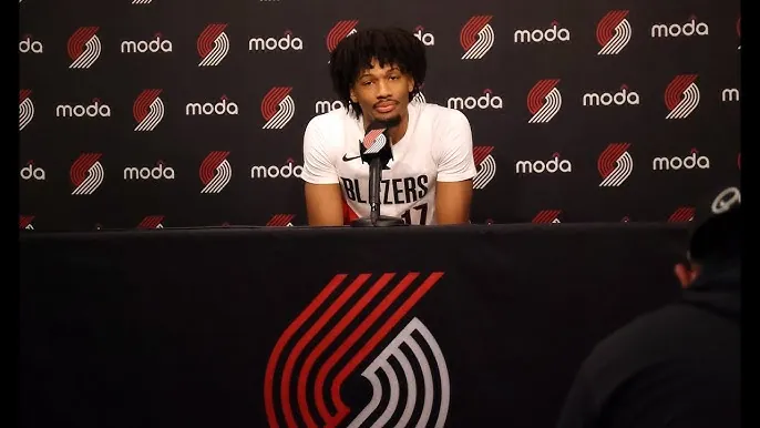 Trail Blazers shooting guard Shaedon Sharpe out long term with a broken leg Image