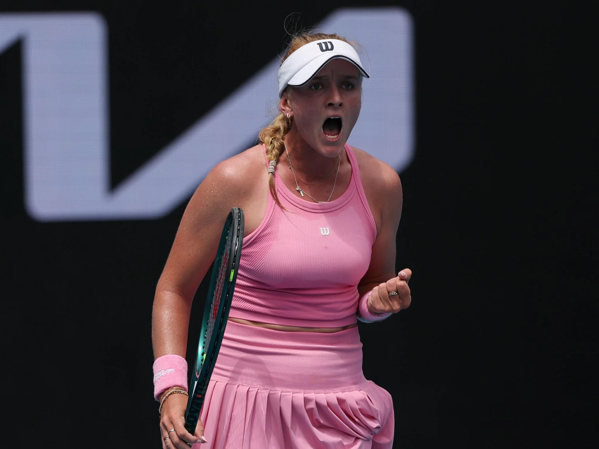 Staying calm: Preston beats nerves to mark up first grand slam triumph Image