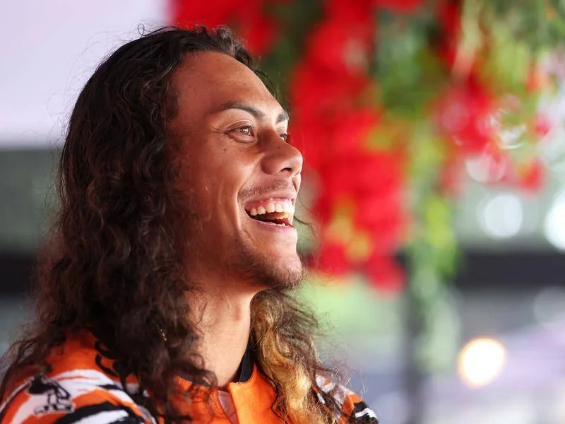 Luai spotted in PNG meeting with Chiefs brass days before next Tigers clause Image