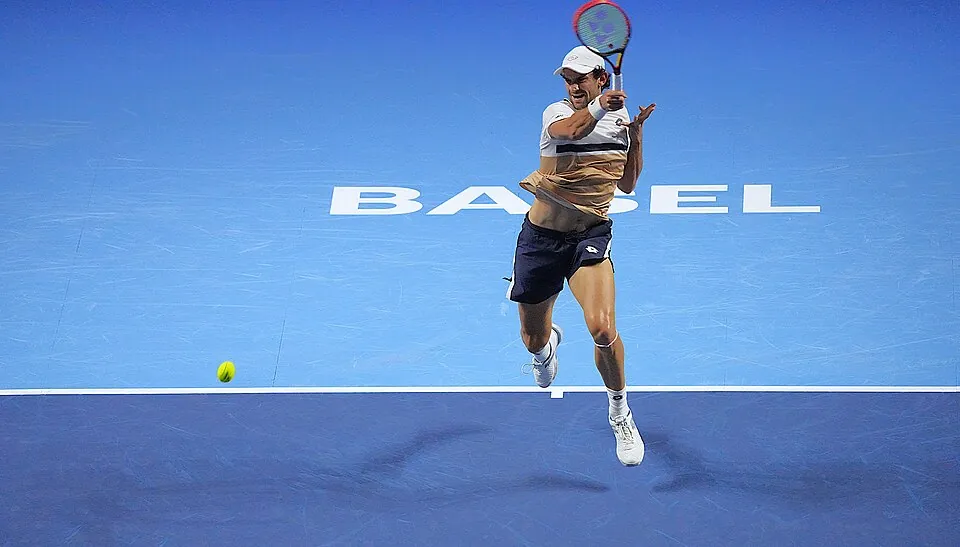 Valentin Vacherot withdraws from Wimbledon due to a broken foot Image